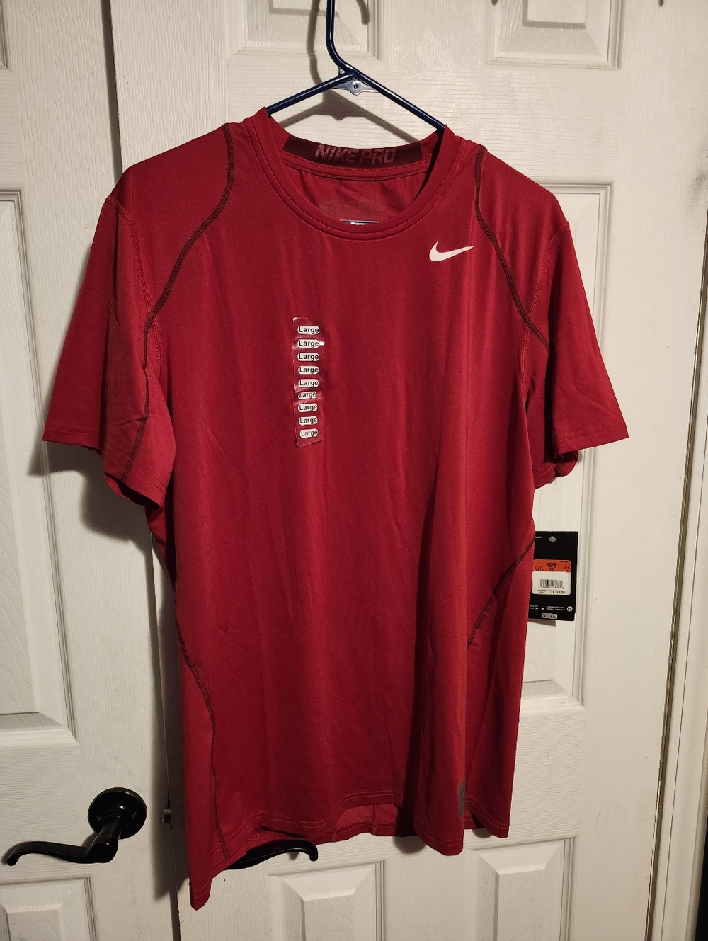 Nike Red Short-Sleeve Dri-FIT Performance Tee